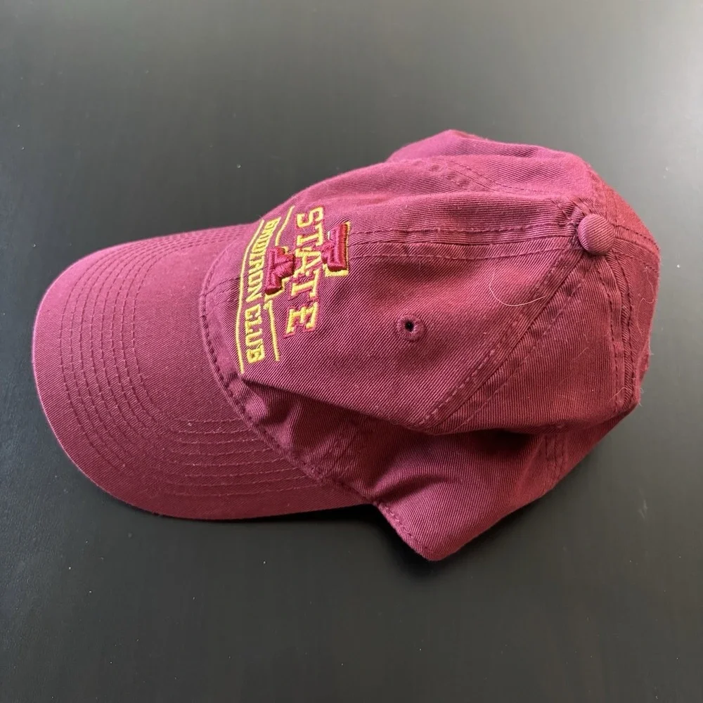 Iowa State Gridiron Club Strapback Hat Red OSFM The Game‎